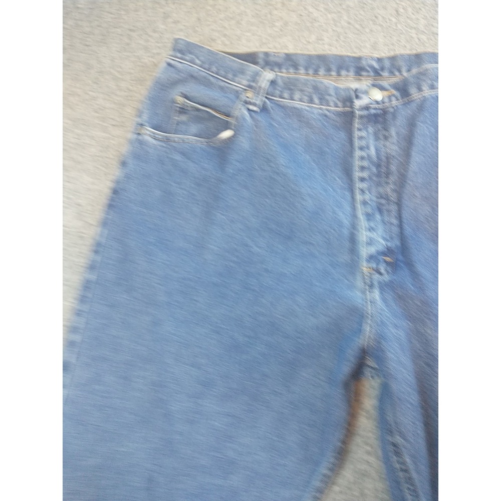 Wrangler Jeans Men's 40x29 Blue Relaxed Fit Premium Quality Denim 97601VR Chore - Picture 3 of 16